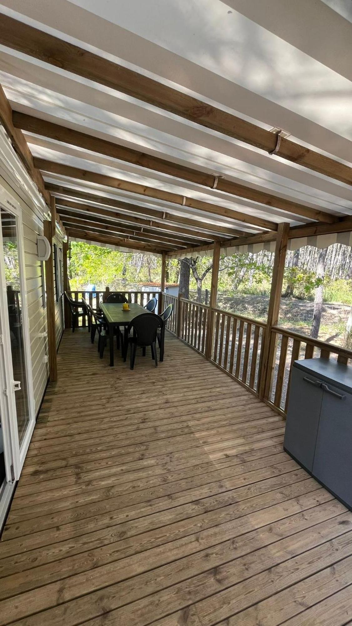 סן-ז'וליין-אן-בורן Sbvacances Mobil Home 3Ch 2Sdb Sur Magnifique Emplacement Avec Vue Sur La Foret Des Landes מראה חיצוני תמונה