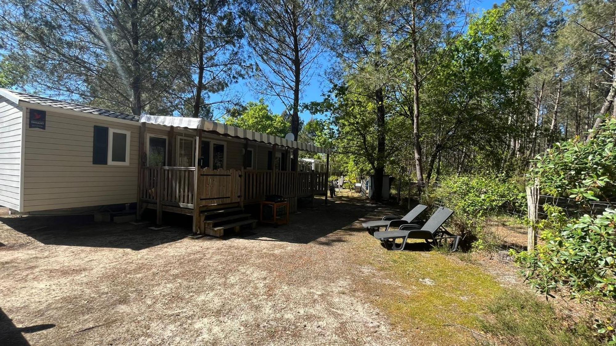 סן-ז'וליין-אן-בורן Sbvacances Mobil Home 3Ch 2Sdb Sur Magnifique Emplacement Avec Vue Sur La Foret Des Landes מראה חיצוני תמונה